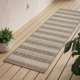 Network Rugs Taupe Navin Newport Indoor/Outdoor Runner