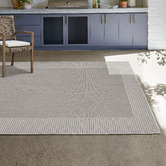 Network Rugs Patio Nero Flat Weave Indoor/Outdoor Rug