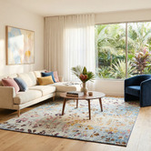 Network Rugs Pastel Polypropylene Rug