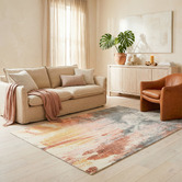 Network Rugs Burnished Peach Digital Multi Rug