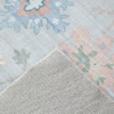 Network Rugs Blue Chloe Machine Washable Rug