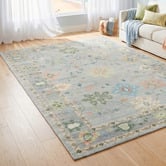 Network Rugs Blue Chloe Machine Washable Rug