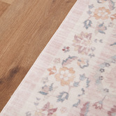Network Rugs Pink Casey Machine Washable Rug