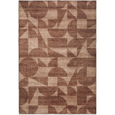 Network Rugs Brown Denver Machine Washable Rug