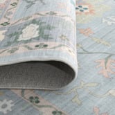 Network Rugs Blue Chloe Machine Washable Rug