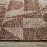 Network Rugs Brown Denver Machine Washable Rug