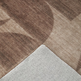 Network Rugs Brown Denver Machine Washable Rug