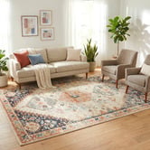 Network Rugs Autumn Vintage-Style Power-Loomed Transitional Rug