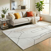 Network Rugs Grey Abigail Abstract Rug