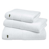 Lacoste Lacoste Le Croco Cotton Bathroom Towel