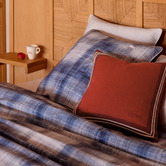 Lacoste Lacoste Denim Cotton Sateen Reversible Quilt Cover