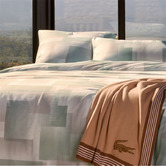 Lacoste Lacoste Songe Cotton Sateen Reversible Quilt Cover
