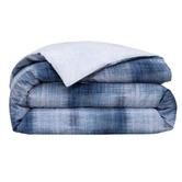 Lacoste Lacoste Denim Cotton Sateen Reversible Quilt Cover