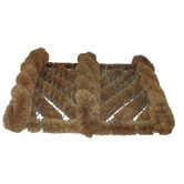 Welcome Weave Wire &amp; Coir Boot Scraper Doormat