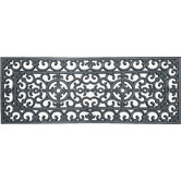 Welcome Weave Rubber wrought iron look