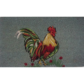 Welcome Weave Prefect Rooster Doormat