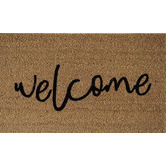 Welcome Weave Natural Welcome Coir Doormat