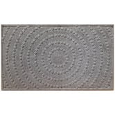 Welcome Weave Charcoal Dotted Cato Doormat