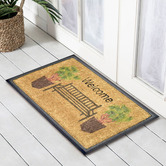 Welcome Weave Rubber and Coir Welcome Bench Door Mat