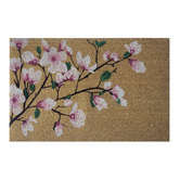 Welcome Weave Magnolia Blossom Outdoor Doormat