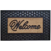 Welcome Weave Welcome Recycled Rubber Doormat