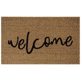 Welcome Weave Welcome 80cm PVC Backed Coconut Coir Doormat
