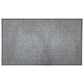 Welcome Weave Grey Criss Cross Doormat