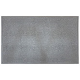 Welcome Weave Grey Dots Doormat