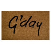 Welcome Weave G'day Coir Doormat