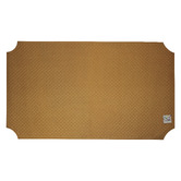Welcome Weave Brown Bone Doormat