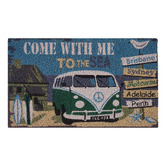 Welcome Weave Traveller Kombi Coconut Coir Doormat