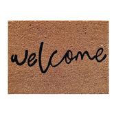 Welcome Weave Welcome Coconut Coir Doormat