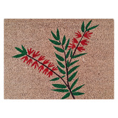 Welcome Weave Bottle Brush Coconut Coir Doormat