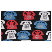 Welcome Weave Phones Coconut Coir Doormat