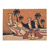 Welcome Weave Meerkat Coconut Coir Doormat