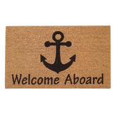 Welcome Weave Welcome Aboard Coconut Coir Doormat