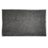 Welcome Weave Dark Grey Marine Border Doormat