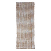 Welcome Weave Pirr Two Tone Bubble Hand-Woven Jute Runner
