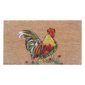 Welcome Weave Yaz Rooster Coir Doormat