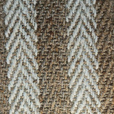 Welcome Weave Carlo Two Tone Stripes Jute Doormat