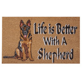 Welcome Weave Shepherd Coir Doormat