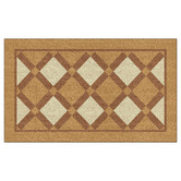 Welcome Weave Tile Coir Doormat