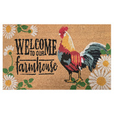 Welcome Weave Welcome Farmhouse Coir Doormat