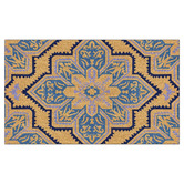 Welcome Weave Mosaic Coir Doormat