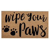 Welcome Weave Wipe Your Paws Coir Doormat