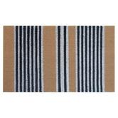 Welcome Weave Stripes Coir Doormat
