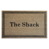 Welcome Weave The Shack Coir Doormat