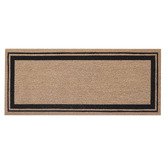 Welcome Weave Thick Double Border Coir Doormat