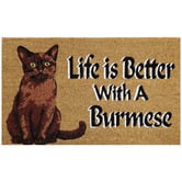 Welcome Weave Life is Better with a Burmese Coir Doormat