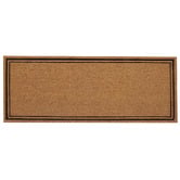 Welcome Weave Pin Border Coir Doormat